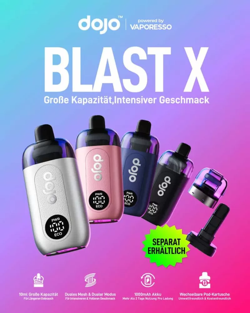 Vaporesso Dojo Blast X Basisgerät – Black - Image 3