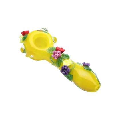 Empire Glassworks Sunshine Garden Pipe – 4in