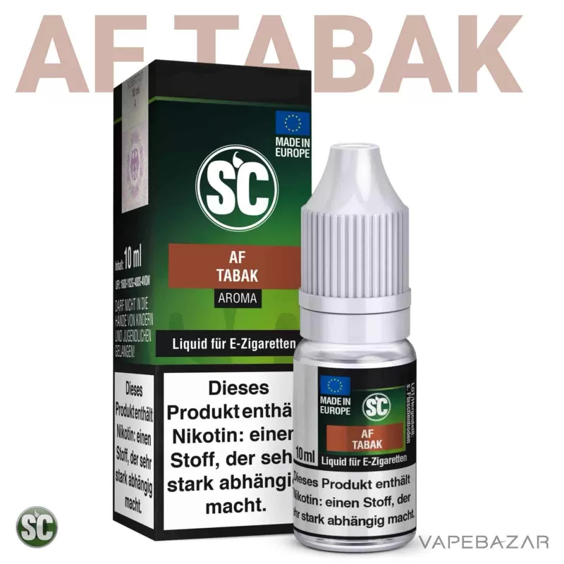 SC Liquid – AF Tabak - Vapebazar - Image 2