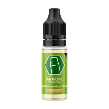 Kiwi Passionfruit Guava Nic Salt by Bar Works - 10ml - 10mg - Vape Product