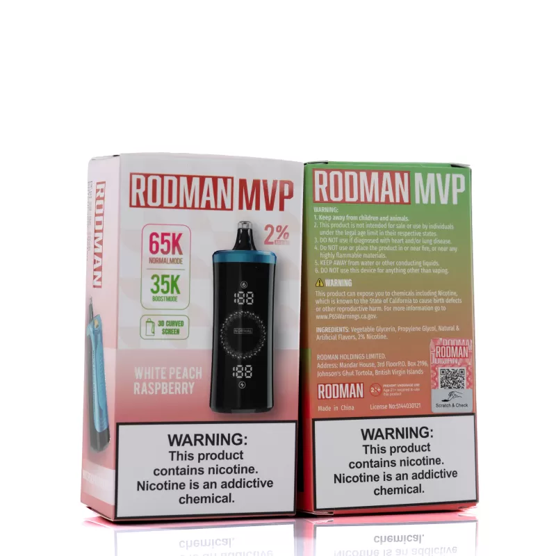 RODMAN MVP 65K Puffs Disposable Vape (USA Edition) - Miami Mint - Image 2