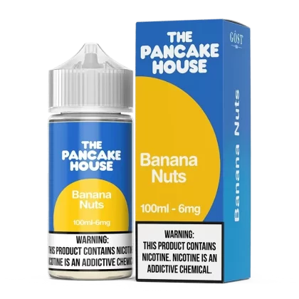 Gost The Pancake House Banana Nuts 100ml - Vape Product (E3194D)