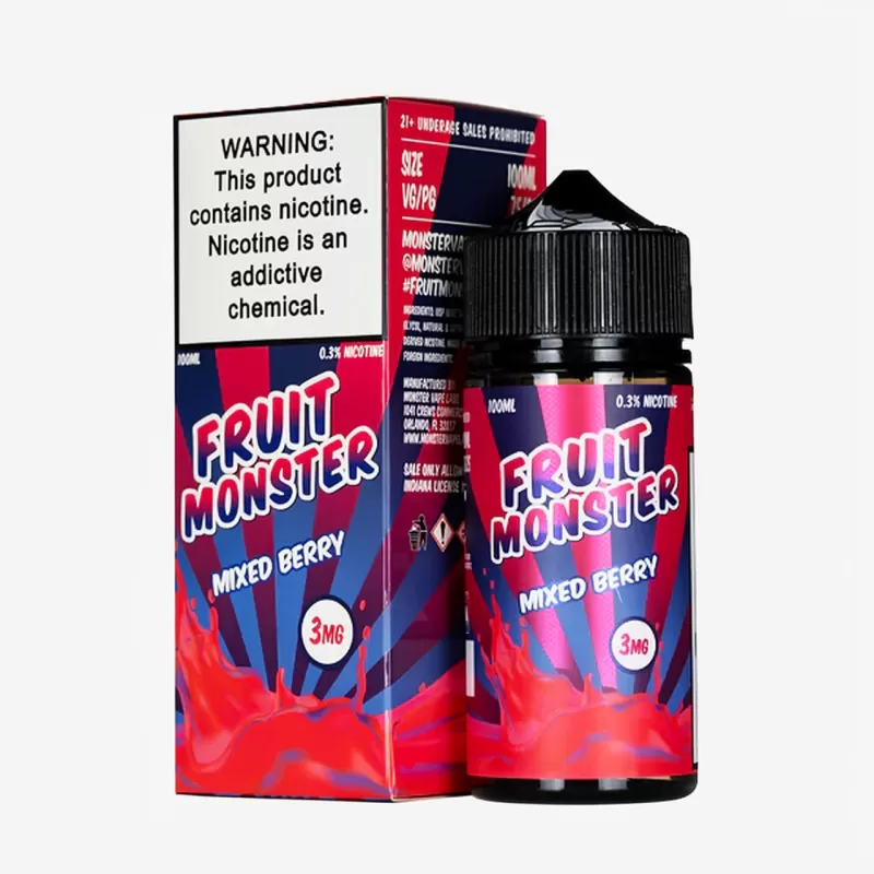Fruit Monster – Mixed Berry – 100mL Smooth Berry Vape