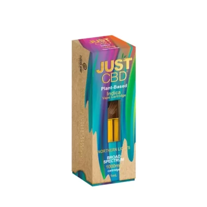 JustCBD – 1000mg CBD Cartridge Northern Lights - Ejuicewarehouse