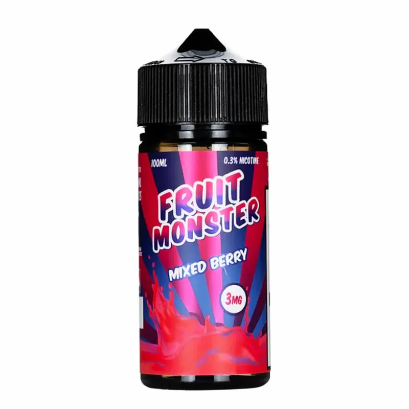 Fruit Monster – Mixed Berry – 100mL Smooth Berry Vape - Image 2