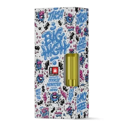 Big High THCa Cartridge 1g - strain#Cookie Monster (Indica)>Gorilla Glue (Indica)>Gushers (Sativa)>Mango Tango (Hybrid)>Slurricane (Indica)