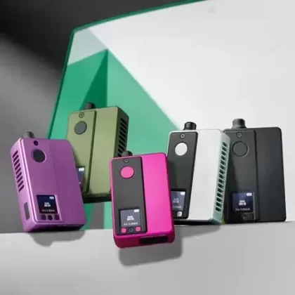 Vaperz Cloud X Gerobak San Aio DNA80c Boro Kit - Colour#Plum Purple>Pink Plasma>Green Plasma>Hot Pink>OD Green>Matte Black>Raw Silver