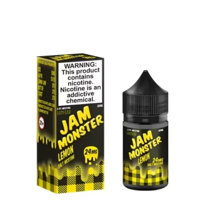 Jam Monster Salt Lemon eJuice - Vape Product; Vape Product, Vape Product