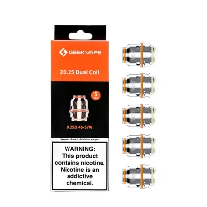 Geek Vape Z Coils-Z0.25 : 45W – 57W - Ejuicewarehouse