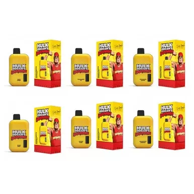 Hulk Hogan 8000 Puffs Disposables Vape 50mg 18mL
