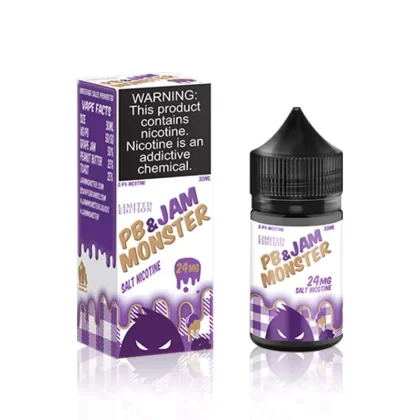 Jam Monster Salt E-Liquid – PB&Jam Monster (Limited Edition) – 30ml