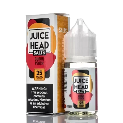 Juice Head Salts - Guava Peach - 30ml - 25mg