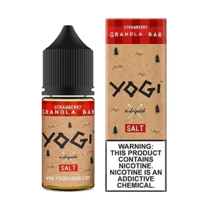 Strawberry Granola Bar by Yogi Salt 30ml - Vape Product, Vape Product