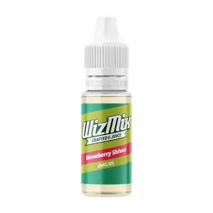 Wizmix Strawberry Shiver - 10ml - 0mg - Vape Product