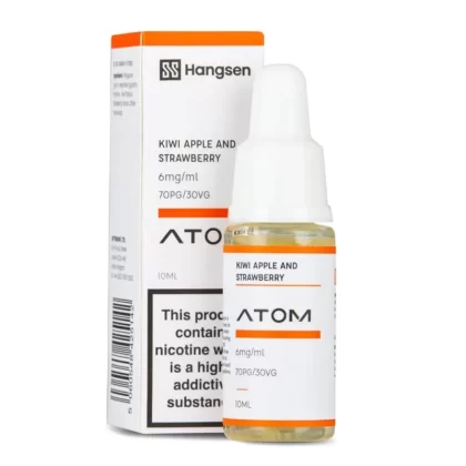 Kiwi, Apple & Strawberry E-Liquid Atom Series by Hangsen (10ml) - 12mg