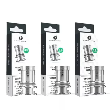Lost Vape Ultra Boost V2 M1(0.3 ohm) Replacement Coils (5PC)