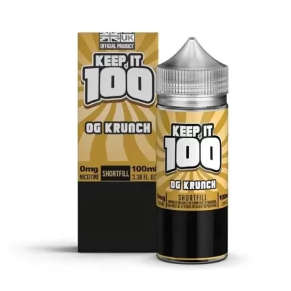 OG KRUNCH (KRUNCHY SQUARES) E-Liquid by Keep It 100 - Ecigpremium