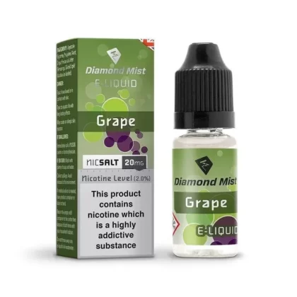 Grape Nic Salt by Diamond Mist 20mg 10ml