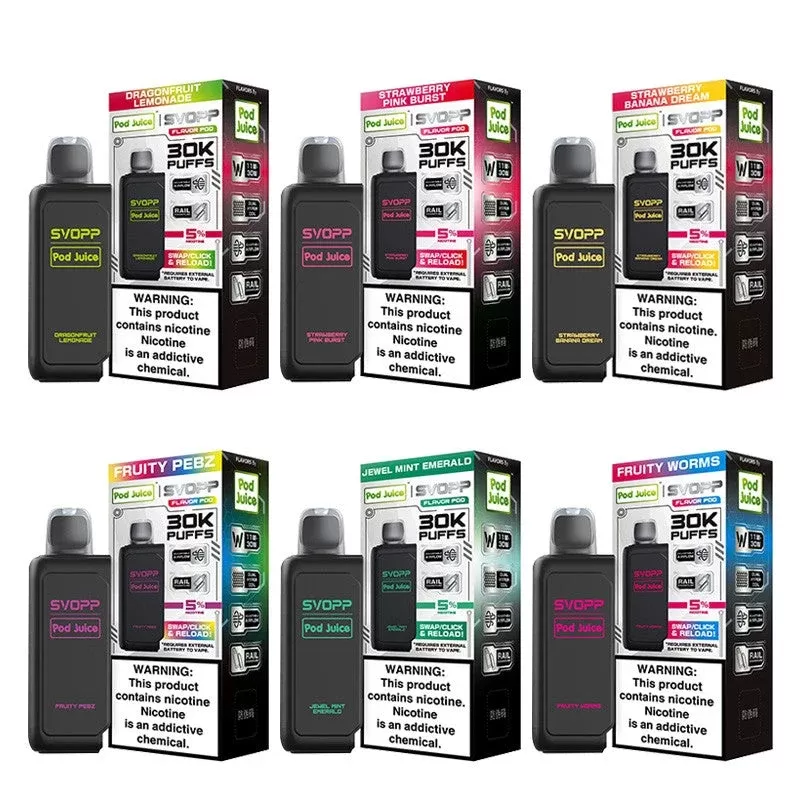 OXBAR X Pod Juice SVOPP 30K Disposable Pod 5%