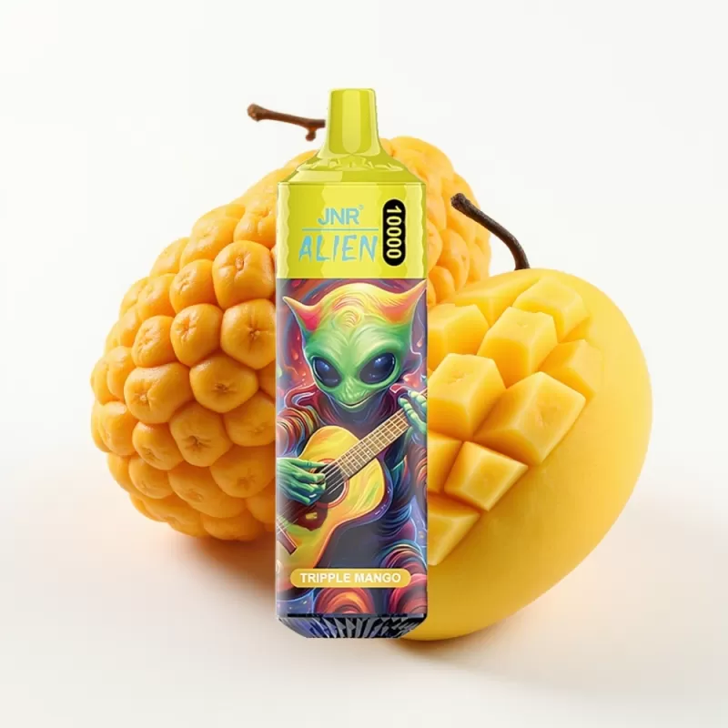 JNR Alien 10000 Puffs Tripple Mango 850mAh 20ml Tipo-C RGB - Fumotvapemexico