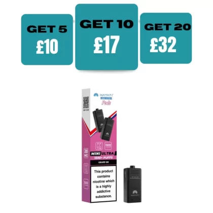 Pack of 2 Hayati Mini Ultra 1500 Prefilled Pods (2x750 Puffs) - Summer Dream
