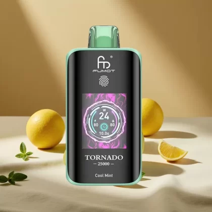 Fumot Tornado 25000 Puffs HD Disposable Vape with 700mAh Battery & Cool Mint