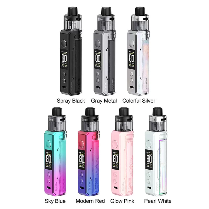 VOOPOO Drag X2 Kit 80W - Spray Black - Image 2