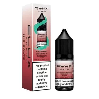 Elux Legend Strawberry Watermelon Bubblegum Nic Salt E-Liquid - 20mg