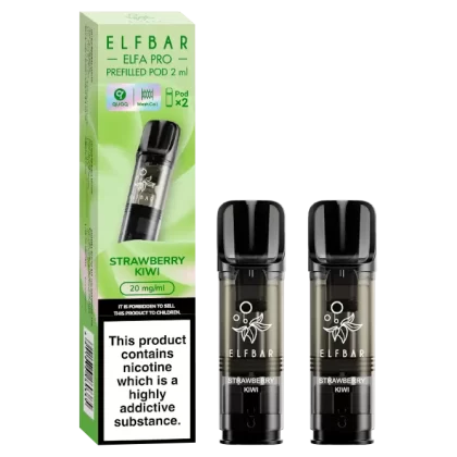 Strawberry Kiwi Elfbar Elfa Pro Pods - Vapeshop Co