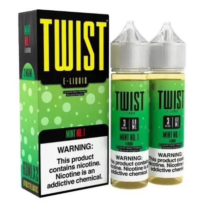 Mint No.1 E-Liquid by Twist E-Liquids - Size#120ml~Nicotine#3MG>6MG
