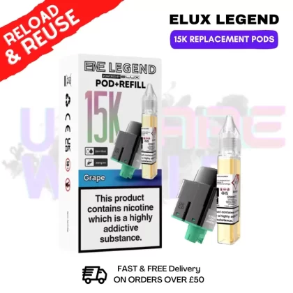 Grape Ene 15K Replacement Pods – Lowest Price