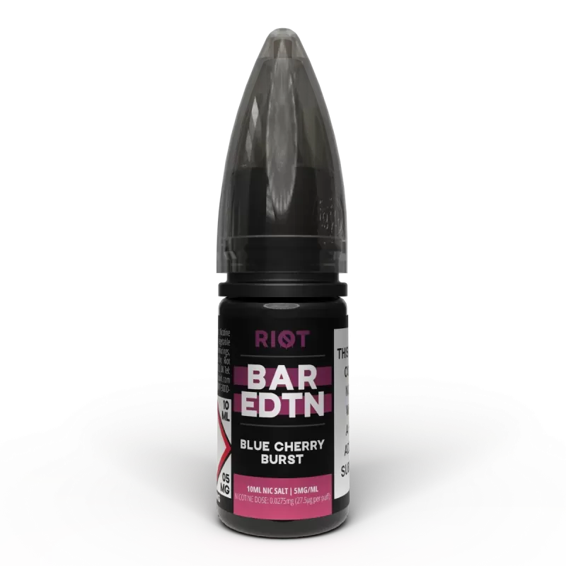 Blue Cherry Burst Nic Salt By Riot Squad BAR EDTN - 5mg