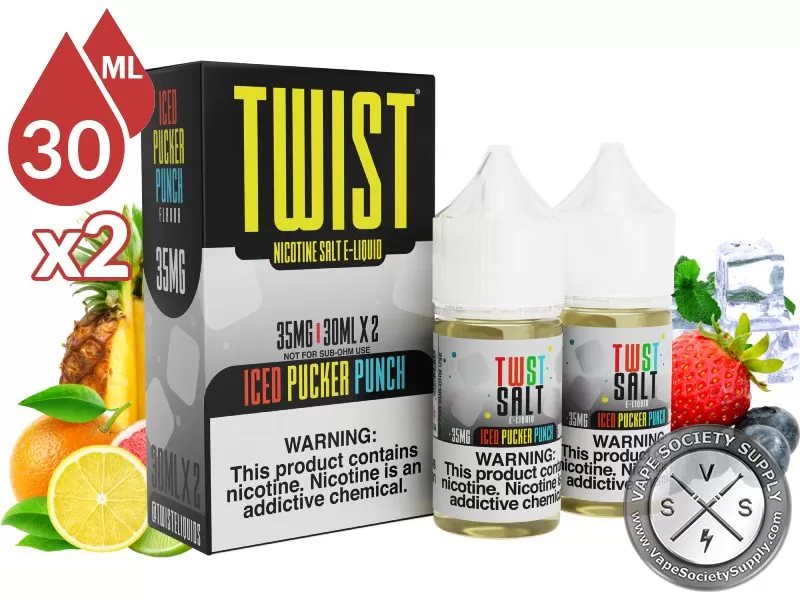 Twist Salt Bundle 6x60ml (360ml) - Image 2