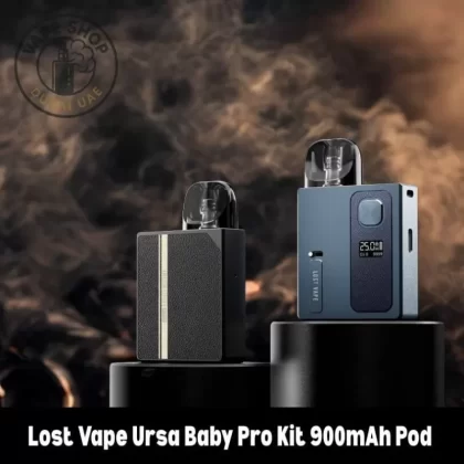 Lost Vape Ursa Baby Pro Kit 900mAh Pod System 25W Vape Kit - Classic Black, Emerald Green