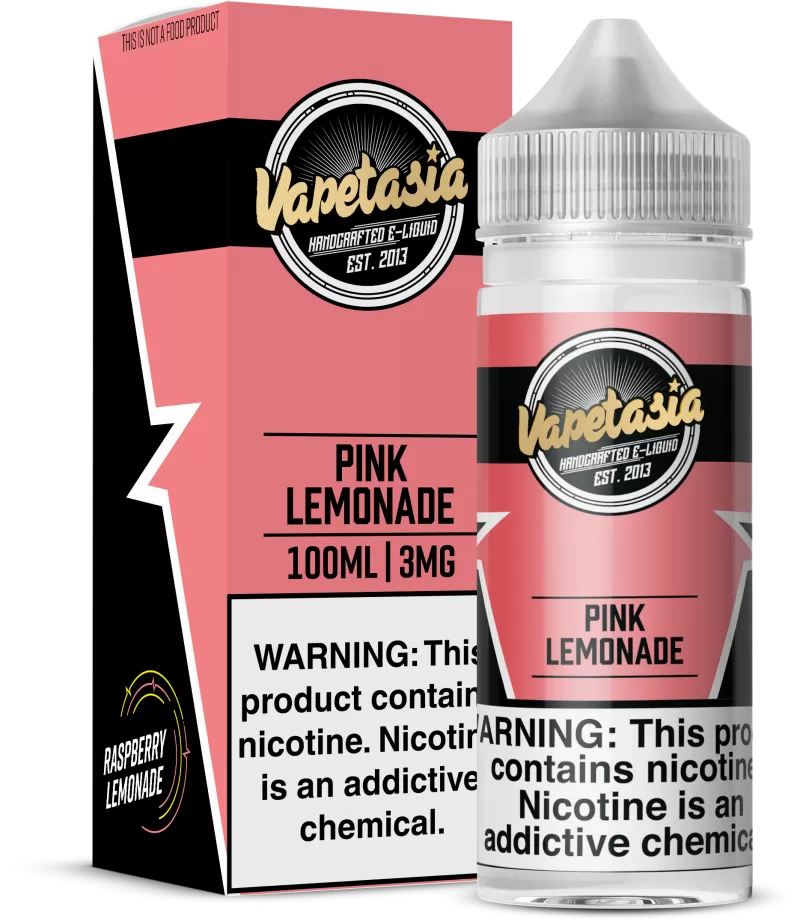 Vapetasia - Pink Lemonade - 100ML E-Liquid - 3MG