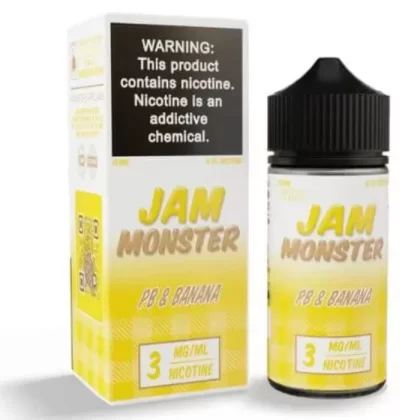PB & Jam Monster Banana E-Liquid by Jam Monster - Size#100ml~Nicotine#0MG>3MG>6MG