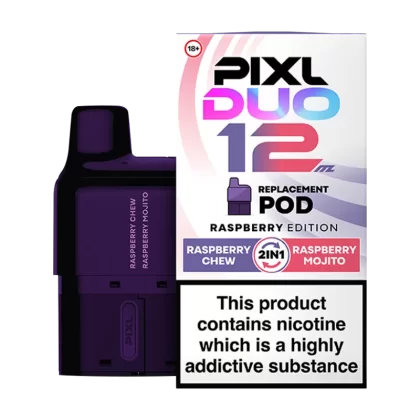 Raspberry Edition Pixl Duo 12 Refill Pack - Vapeshop Co
