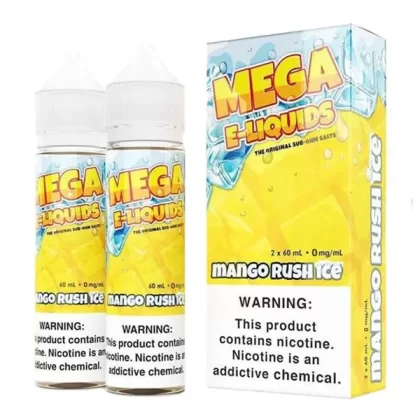 Mango Rush Ice by MEGA eJuice 2X 60ml - 6MG