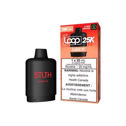 STLTH LOOP 25K POD PACK – CLASSIC ICE