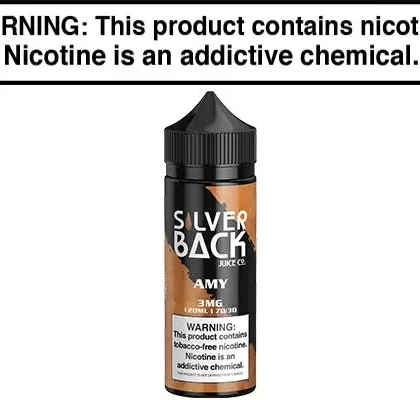 AMY BY SILVERBACK JUICE CO 120ML - Vape Product, Vape Product