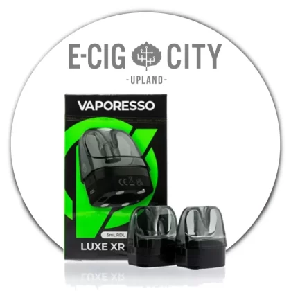 Vaporesso Luxe XR Replacement Pod - DTL 2 Pack / Compatible w/ .4 Coil, MTL 2 Pack / Compatible w/ .8 Coil