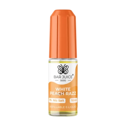 White Peach Razz Nic Salt by Bar Juice 5000 - Ecigwizard