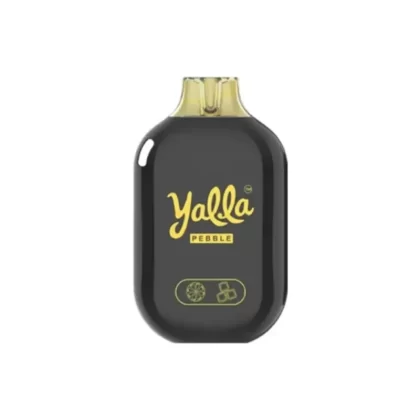 Yalla Pebble Disposable Vape – Paan Kiwi 7000 Puffs 50Mg