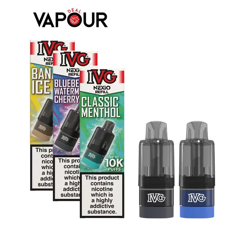 IVG Nexio Refill Pods - Strawberry Raspberry Cherry