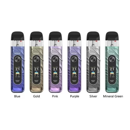 SMOK Novo 6 Pod System Kit - colors#Gold>Pink>Purple>Mineral Green