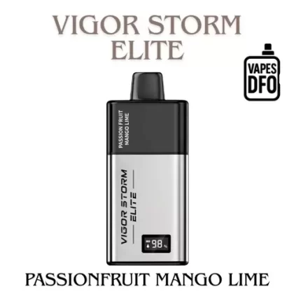 Passion Fruit Mango Lime – Elite – KIT - Vigor Storm / Rechargeable / Medium / Lemon / Lime / Mango / Passion fruit