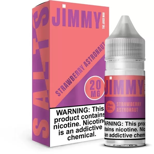 Jimmy the Juice Man Salt Strawberry Astronaut