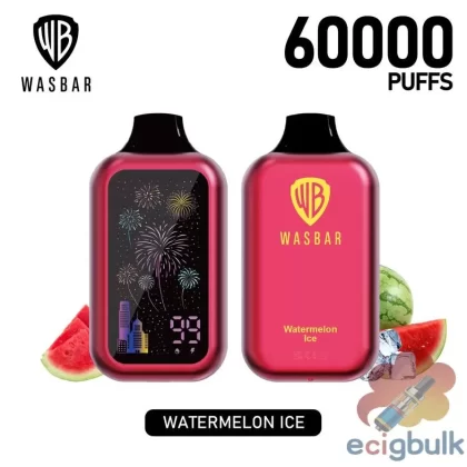 Wasbar 60000 Puffs Disposable Vape – Long-Lasting Flavor & Smooth Draw