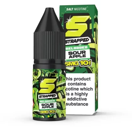 Sour Apple By Strapped Reloaded Salts 10ml