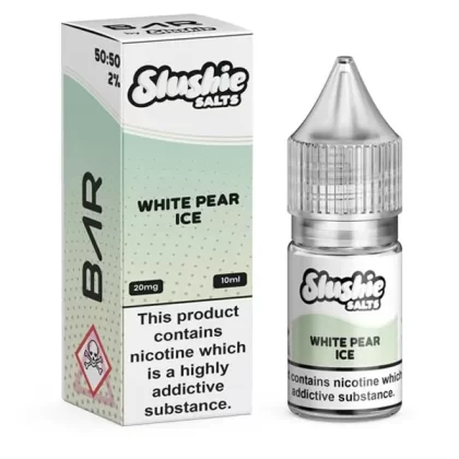 White Pear Ice Slushie Bar Nic Salts E-Liquid - 20mg